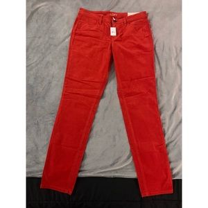 Red Corduroy Pants